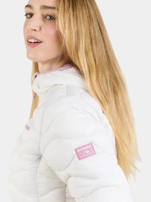 Fundango Vinke Padded Jacket női steppelt átmeneti kabát fehér színben 9