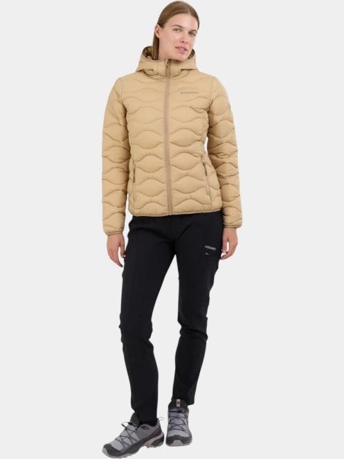 Fundango Vinke Padded Jacket női steppelt átmeneti kabát sárga színben 4