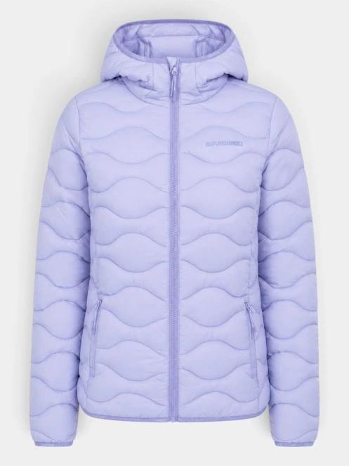 Fundango Vinke Padded Jacket női steppelt átmeneti kabát lila színben 9
