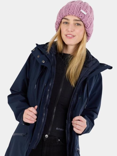 Fundango Astrion 3 in 1 Jacket női átmeneti kabát sötétkék színben 7
