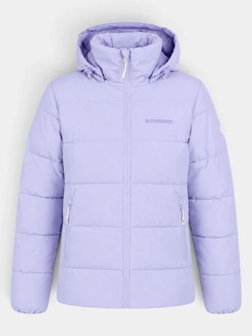 Fundango Amber Cropped Jacket női steppelt átmeneti kabát lila színben 10