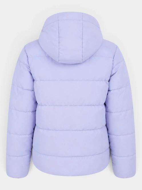 Fundango Amber Cropped Jacket női steppelt átmeneti kabát lila színben 11