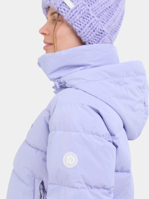 Fundango Amber Cropped Jacket női steppelt átmeneti kabát lila színben 7
