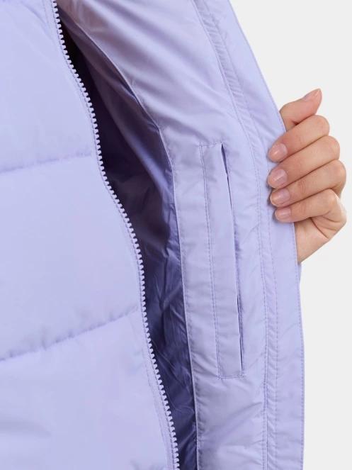 Fundango Amber Cropped Jacket női steppelt átmeneti kabát lila színben 9