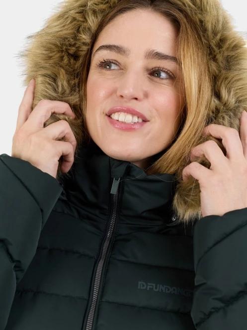 Fundango Urban Lite Jacket női steppelt átmeneti kabát oliva színben 7