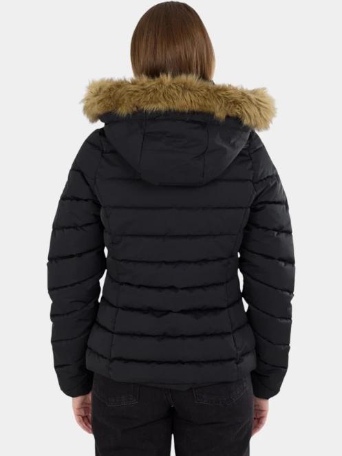 Fundango Urban Lite Jacket női steppelt átmeneti kabát fekete színben 3