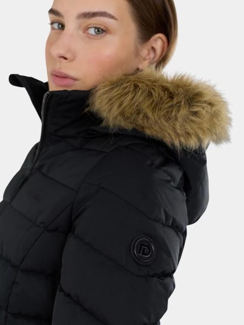 Fundango Urban Lite Jacket női steppelt átmeneti kabát fekete színben 6