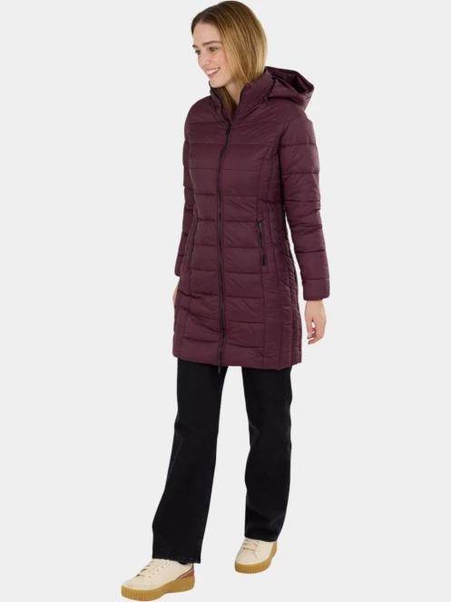 Fundango Lunel Padded Jacket női steppelt átmeneti kabát lila színben 4
