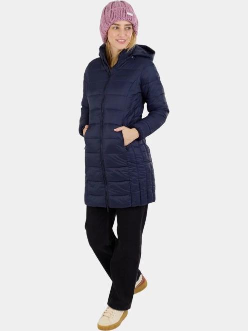 Fundango Lunel Padded Jacket női steppelt átmeneti kabát sötétkék színben 5