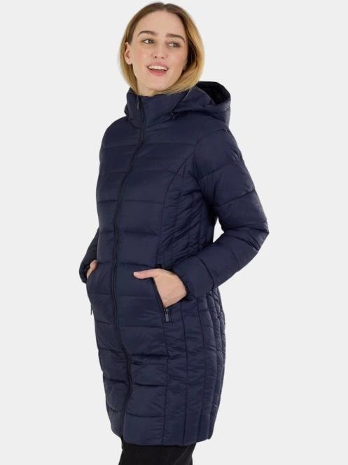 Fundango Lunel Padded Jacket női steppelt átmeneti kabát sötétkék színben 6