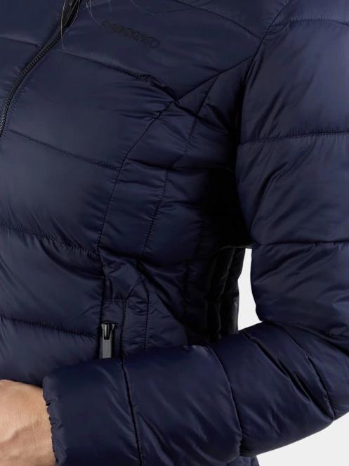 Fundango Lunel Padded Jacket női steppelt átmeneti kabát sötétkék színben 7