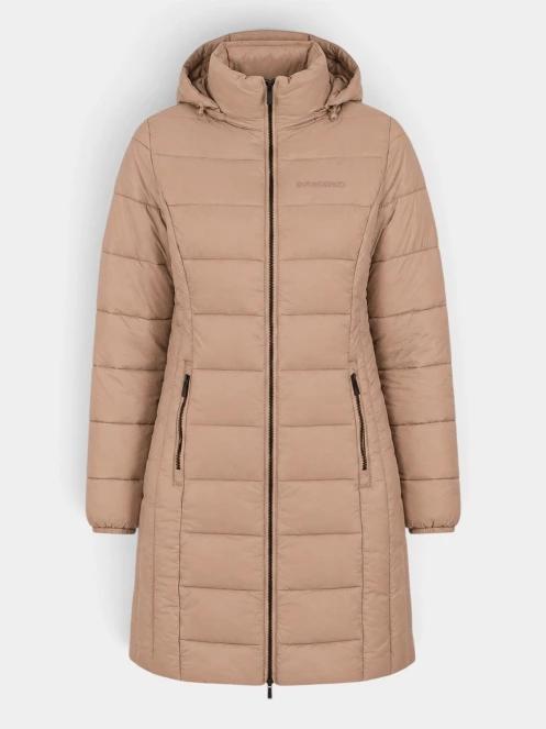 Fundango Lunel Padded Jacket női steppelt átmeneti kabát barna színben 9