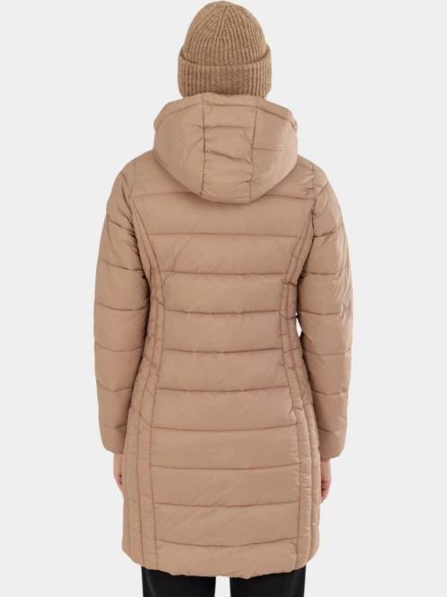 Fundango Lunel Padded Jacket női steppelt átmeneti kabát barna színben 3