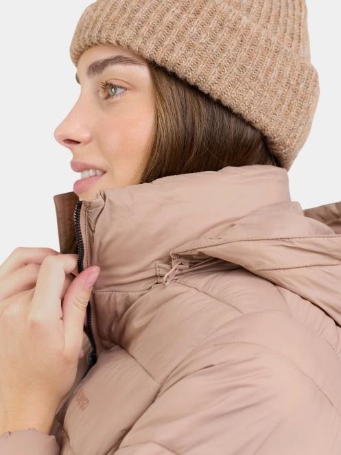Fundango Lunel Padded Jacket női steppelt átmeneti kabát barna színben 8
