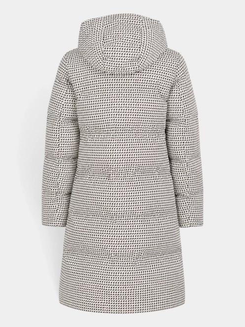 Fundango Cosycoat Long Padded Jacket női steppelt télikabát multikolor színben 11