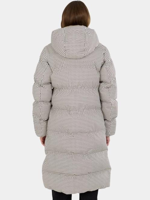 Fundango Cosycoat Long Padded Jacket női steppelt télikabát multikolor színben 3