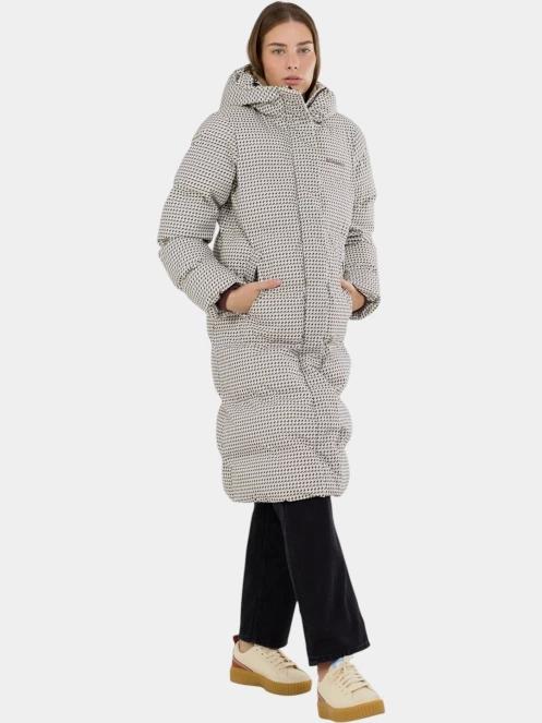Fundango Cosycoat Long Padded Jacket női steppelt télikabát multikolor színben 4