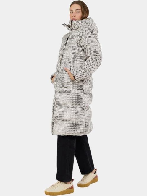 Fundango Cosycoat Long Padded Jacket női steppelt télikabát multikolor színben 5
