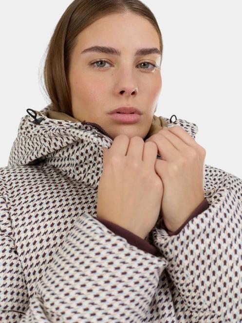 Fundango Cosycoat Long Padded Jacket női steppelt télikabát multikolor színben 7