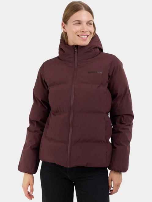 Fundango Everwind Padded Jacket női steppelt átmeneti kabát lila színben 2