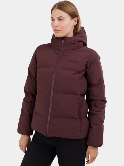 Fundango Everwind Padded Jacket női steppelt átmeneti kabát lila színben 5
