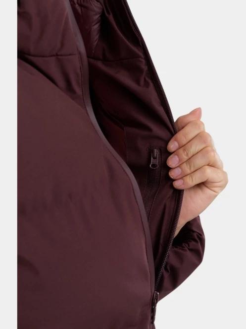 Fundango Everwind Padded Jacket női steppelt átmeneti kabát lila színben 7