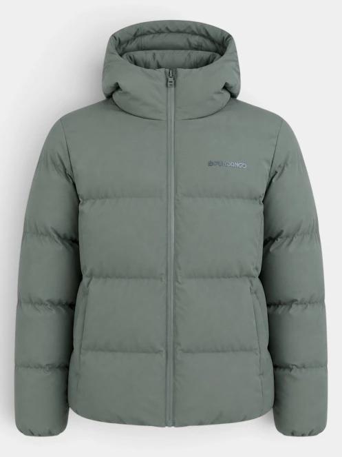 Fundango Everwind Padded Jacket női steppelt télikabát zöld színben 9