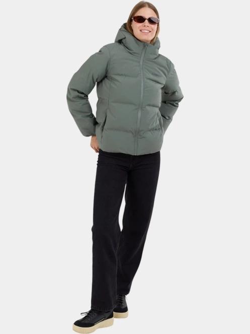 Fundango Everwind Padded Jacket női steppelt télikabát zöld színben 4