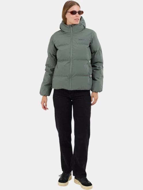 Fundango Everwind Padded Jacket női steppelt télikabát zöld színben 5