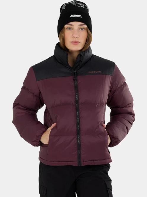 Fundango Nina Padded Jacket női steppelt télikabát lila színben 2