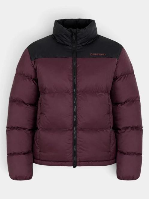 Fundango Nina Padded Jacket női steppelt télikabát lila színben 9