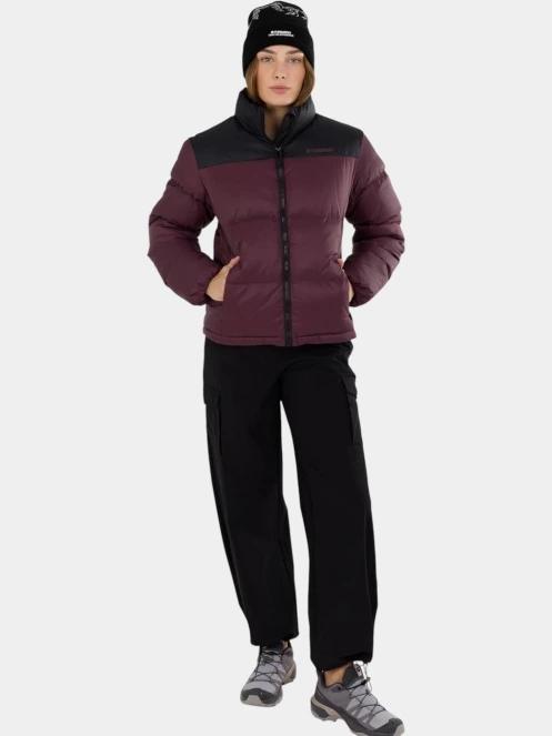 Fundango Nina Padded Jacket női steppelt télikabát lila színben 5