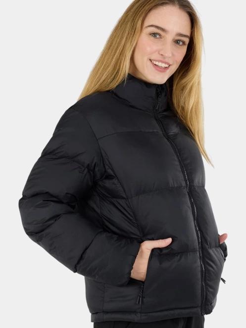 Fundango Nina Padded Jacket női steppelt télikabát fekete színben 7