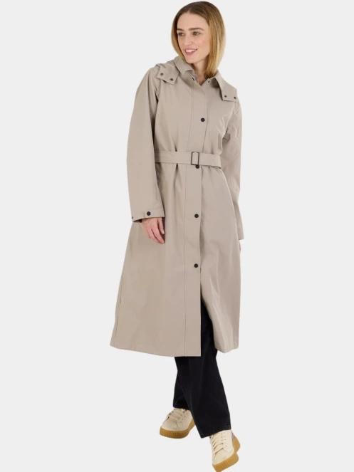 Fundango Brighton Trenchcoat női ballonkabát barna színben 2