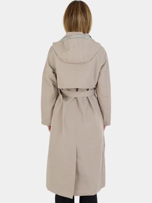 Fundango Brighton Trenchcoat női ballonkabát barna színben 3