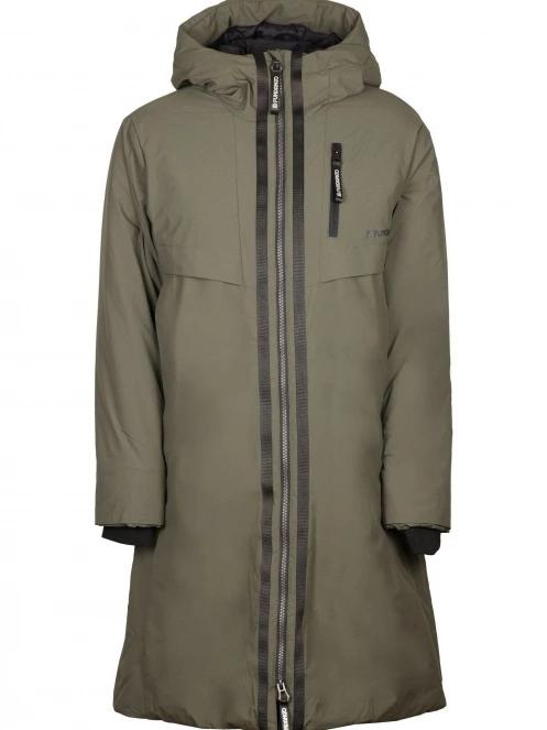 Fundango Carya Parka Jacket női utcai kabát oliva színben 2