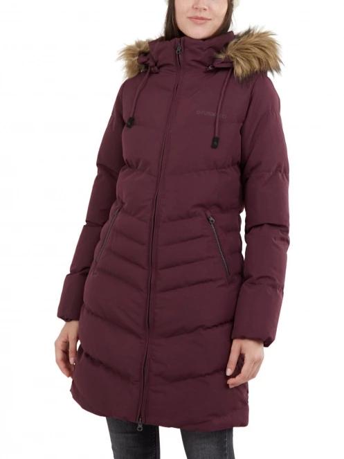Fundango Puppis Padded Jacket női télikabát lila színben 2