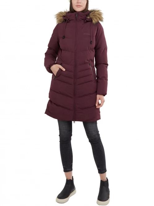 Fundango Puppis Padded Jacket női télikabát lila színben 4