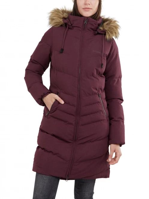 Fundango Puppis Padded Jacket női télikabát lila színben 5