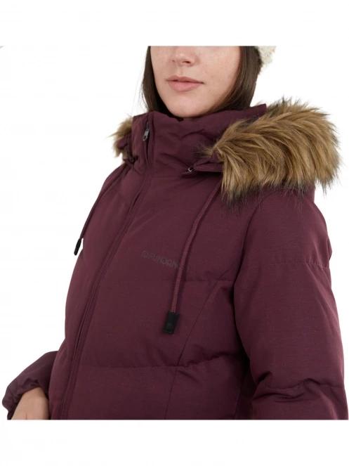 Fundango Puppis Padded Jacket női télikabát lila színben 6