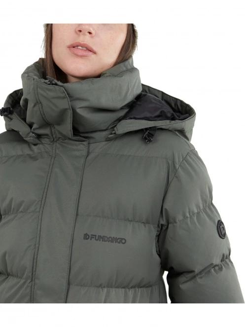 Fundango Sabina Padded Jacket női télikabát oliva színben 6