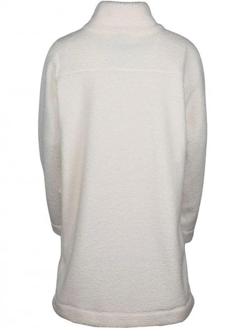 Fundango Elle Fleece Jacket női utcai kabát homok színben 11