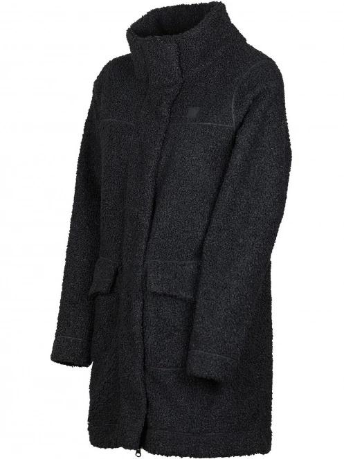 Fundango Elle Fleece Jacket női utcai kabát fekete színben 3