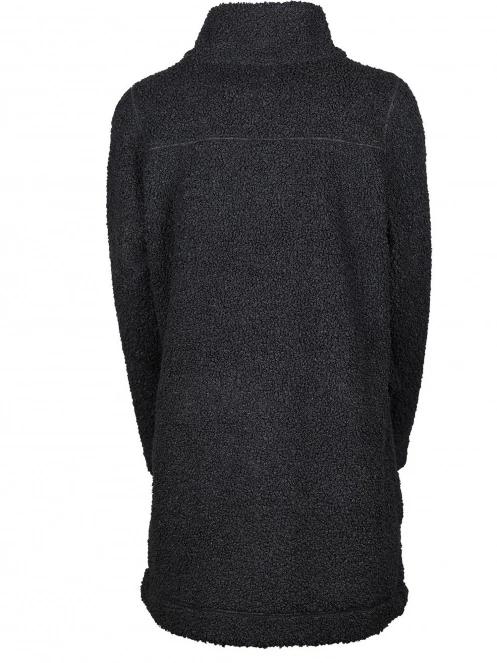 Fundango Elle Fleece Jacket női utcai kabát fekete színben 4