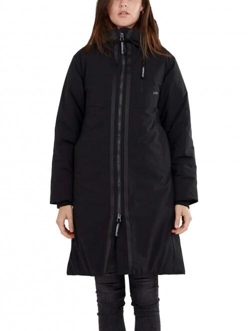 Fundango Carya Parka Jacket női utcai kabát fekete színben 2
