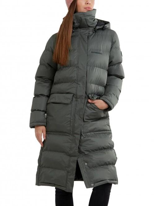 Fundango Sabina Padded Jacket női télikabát oliva színben 2