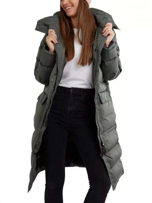 Fundango Sabina Padded Jacket női télikabát oliva színben 4