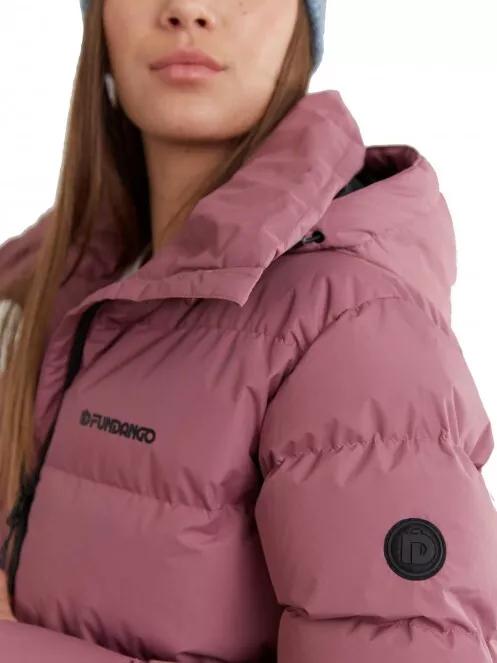 Fundango Amber Padded Jacket női utcai kabát rózsaszín színben 7