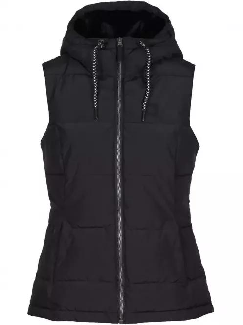 Fundango MANILA Hooded Vest női mellény fekete színben 2