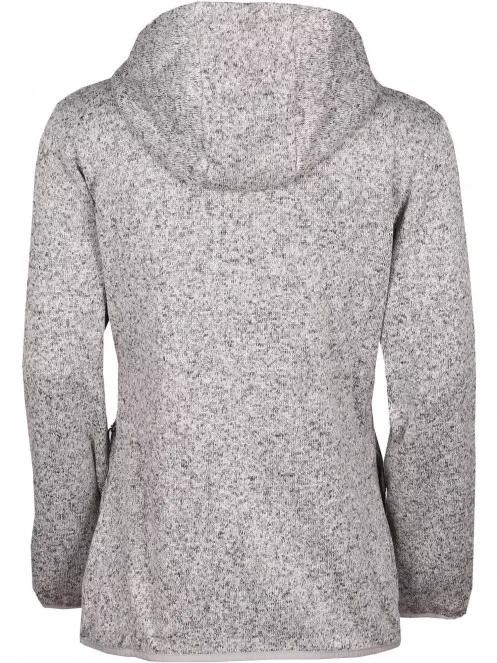 Fundango Share Hooded Fleece női kapucnis pulóver fehér színben 7